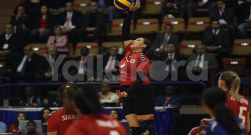 بالفيديو .. نقطة تتويج سيدات الأهلي ببطولة أفريقيا .. تشجيع جنوني .. واحتفال عبد الحفيظ